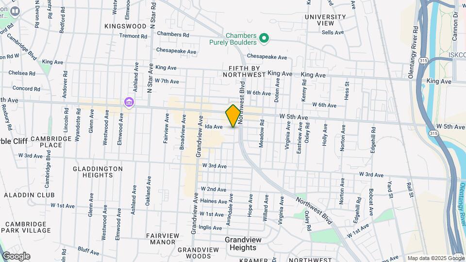 1331 Ida Ave Mapa y Detalles de la Ubicación