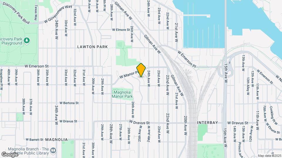 3620 26th Pl W, Unit #3 Map and Location Details