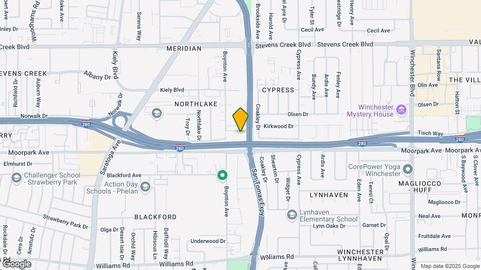 3664 Greenlee Dr Mapa y Detalles de la Ubicación