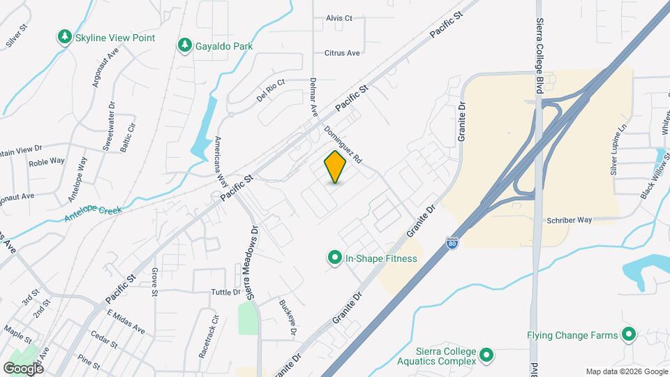 3818 Ponderosa Pine Ln Map and Location Details