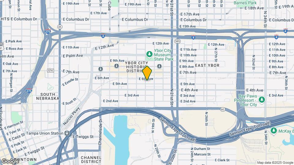 1607 N 18th St Map and Location Details
