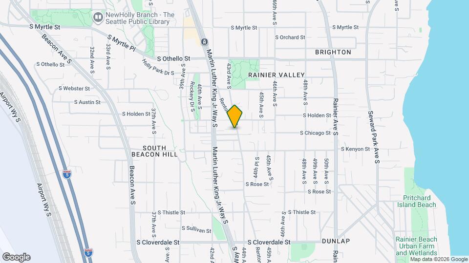 7719 Renton Ave S Map and Location Details