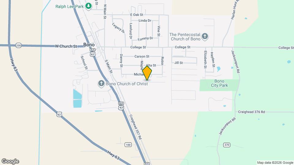 204 Redwood Dr Map and Location Details