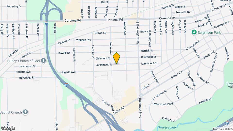 3913 Larchmont St Map and Location Details
