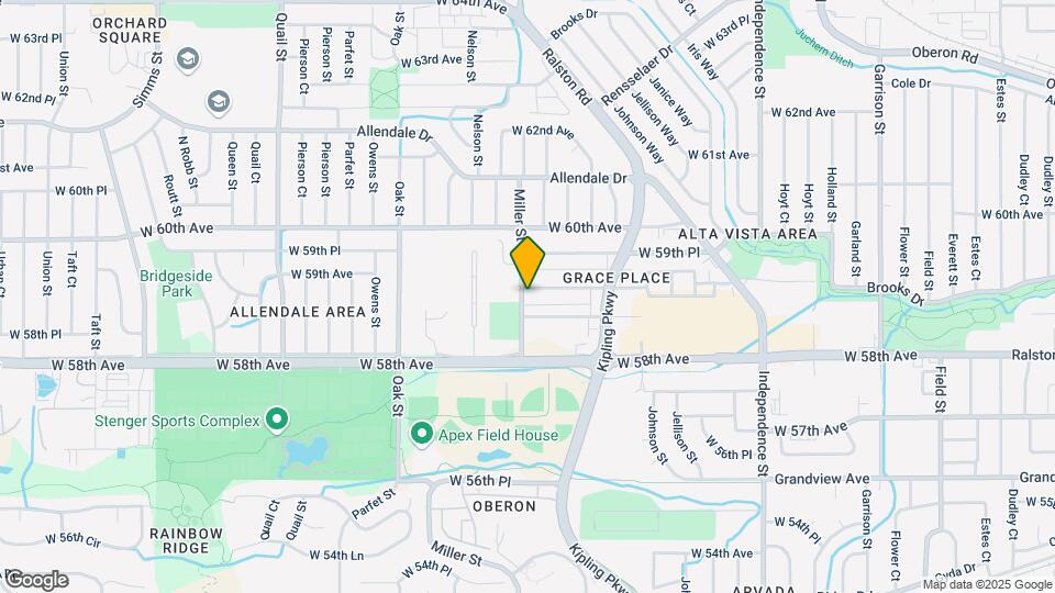 5880 Miller St Mapa y Detalles de la Ubicación