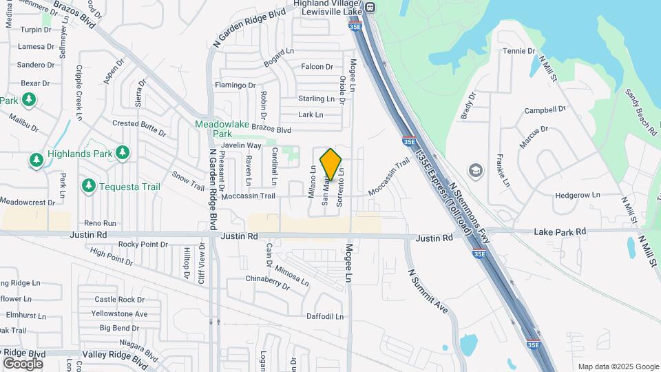 2019 San Marino Ln Map and Location Details