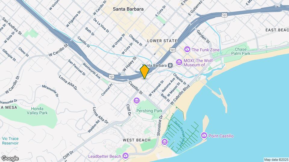 302 W Montecito St Map and Location Details