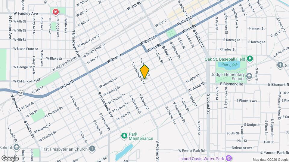 1122 W Charles St Map and Location Details