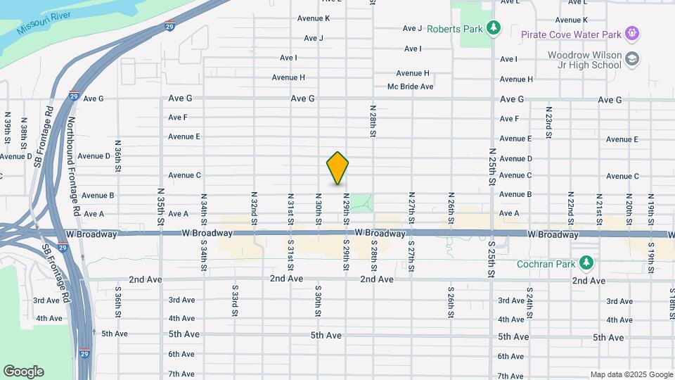 2906 Avenue B Map and Location Details