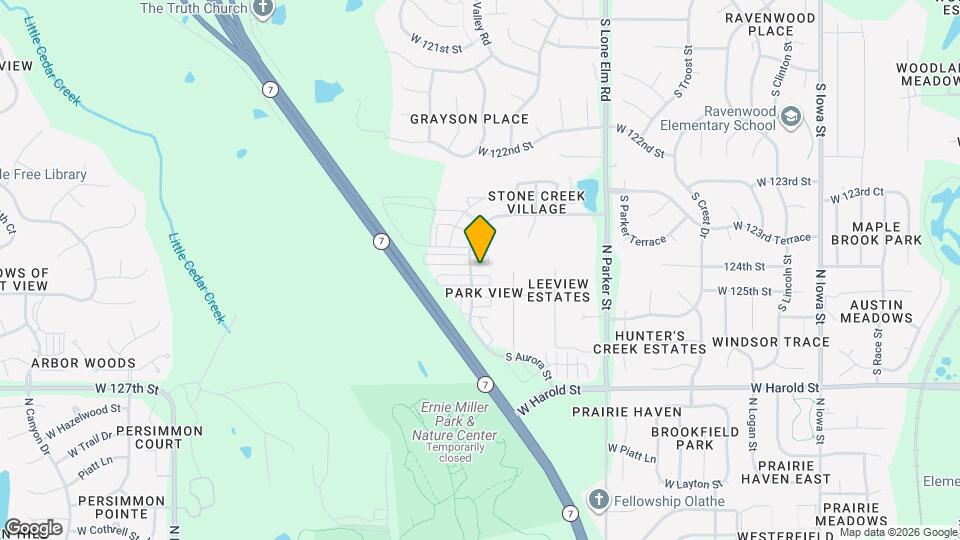 21946 W 125th St Map and Location Details