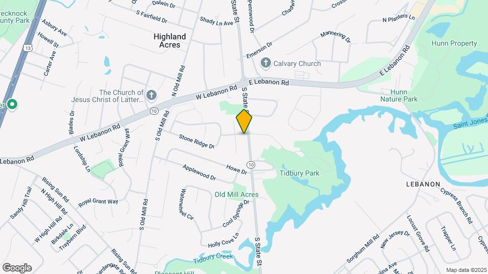 6 W Bradys Ln Map and Location Details