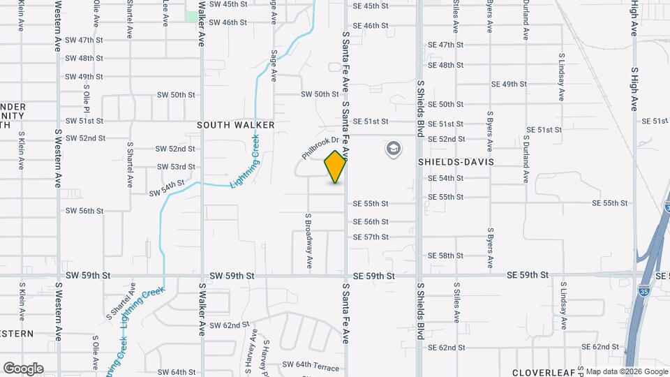 9 SW 55th St Map and Location Details