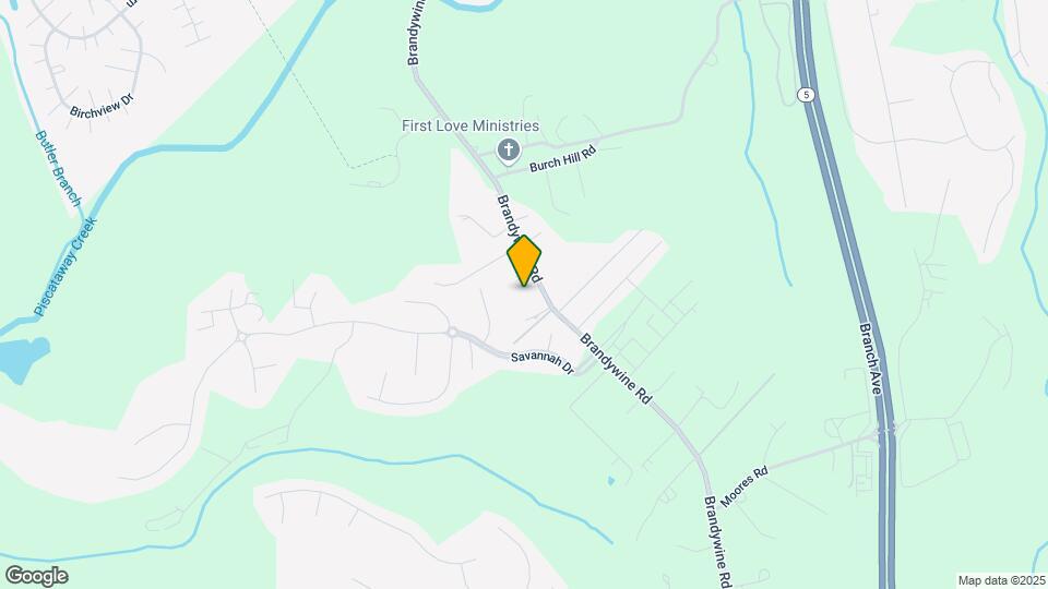 12501 Brandywine Rd Mapa y Detalles de la Ubicación