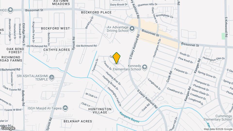 12730 Palm Desert Ln Map and Location Details