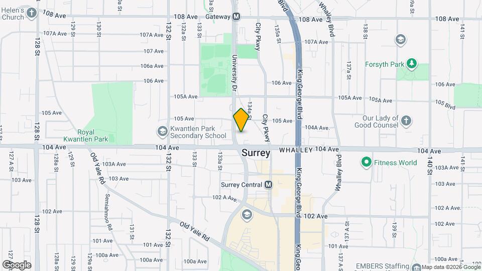 10448 University Dr, Unit 3505 Map and Location Details