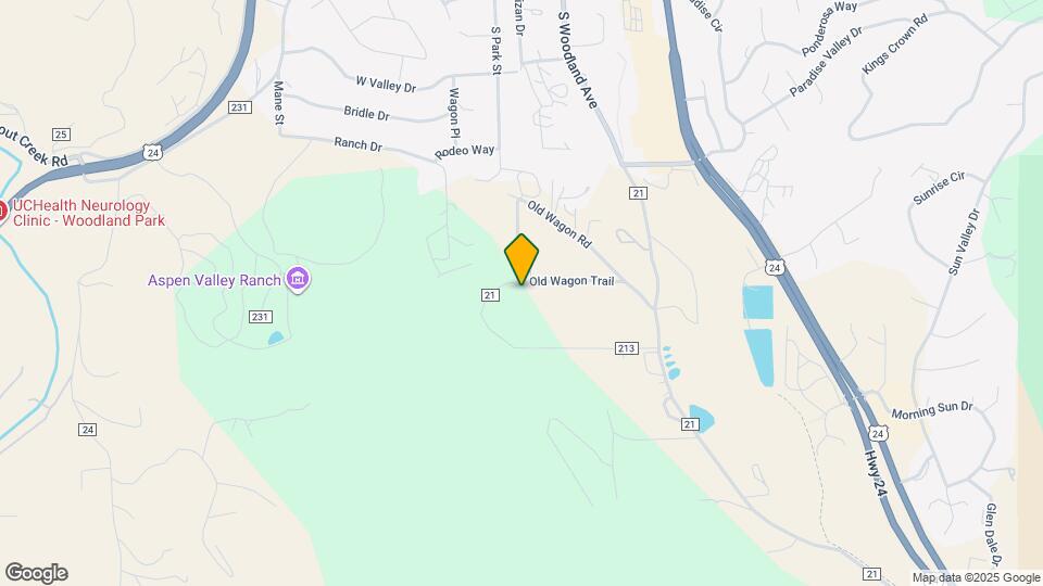 1031 Old Wagon Trail Map and Location Details