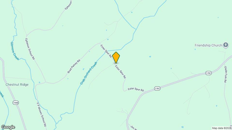 372 Ester Spur Rd Map and Location Details