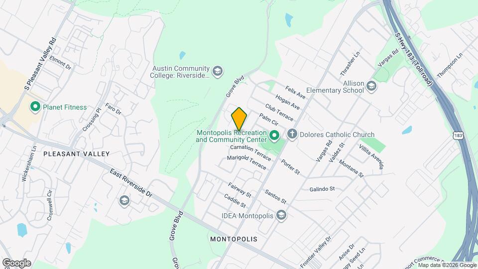 1213 Lily Terrace Map and Location Details