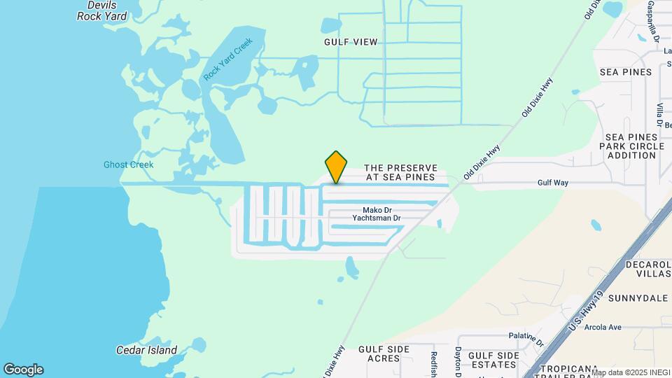 7313 Hatteras Dr Map and Location Details