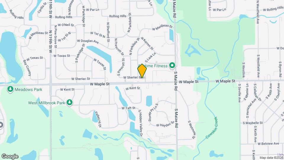 10810 W Maple St Map and Location Details