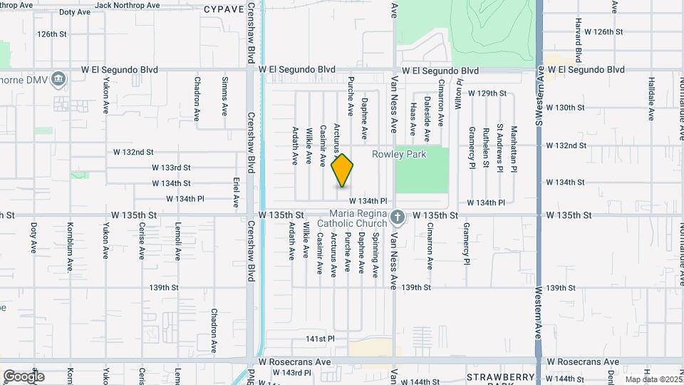 13404 Arcturus Ave Map and Location Details