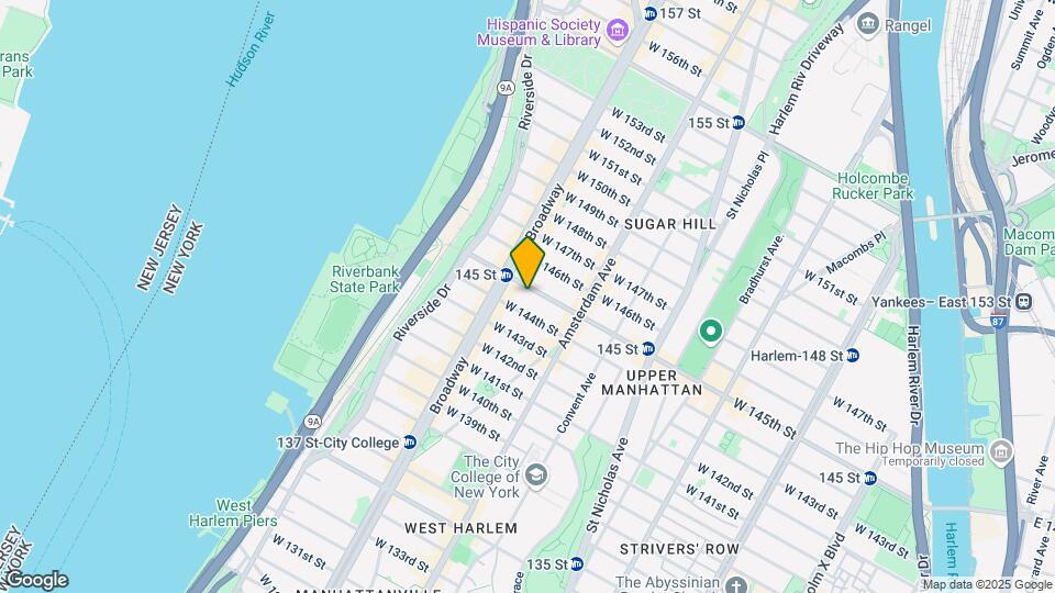 532-536 W 145th St Mapa y Detalles de la Ubicación