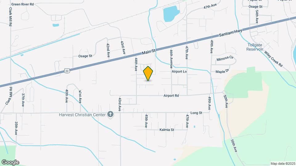4462 Live Oak St Map and Location Details