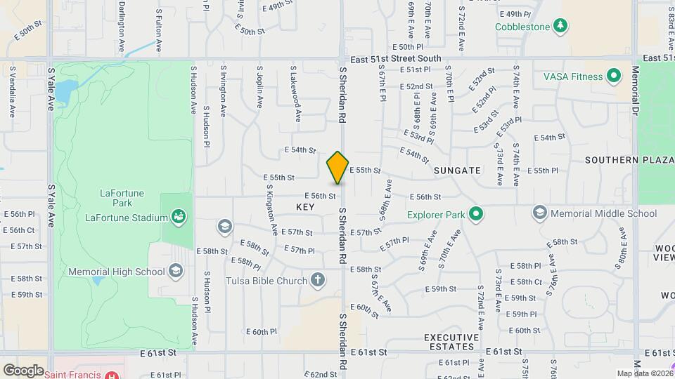 6097 E 56th St Map and Location Details