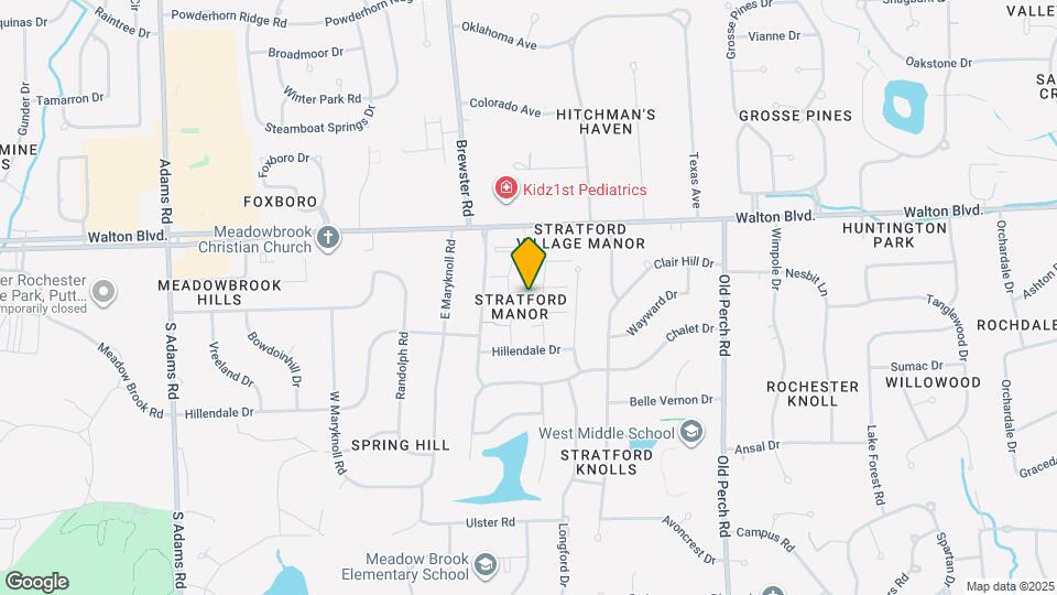 81 Stratford Ln Map and Location Details