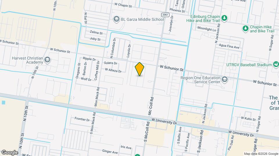 500 N Onyx Ave Map and Location Details