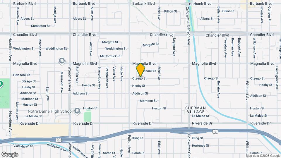 13218 Otsego St Map and Location Details