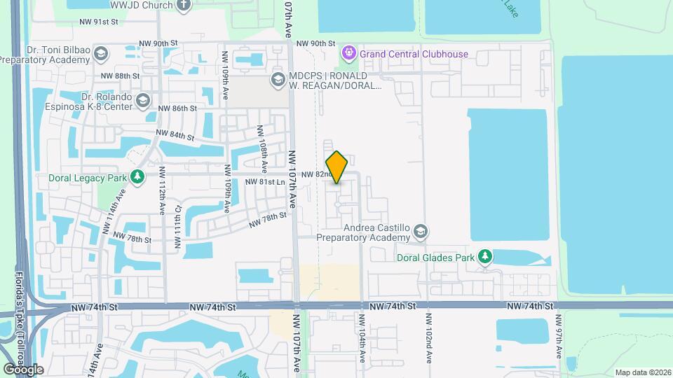 10521 NW 81st St Mapa y Detalles de la Ubicación