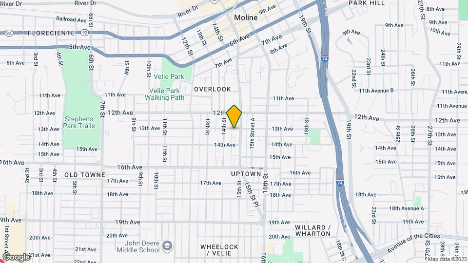 1420 13th Ave Map and Location Details