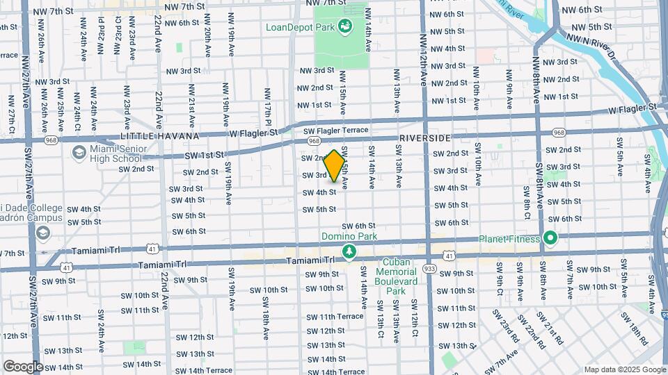 1541 SW 4th St Map and Location Details