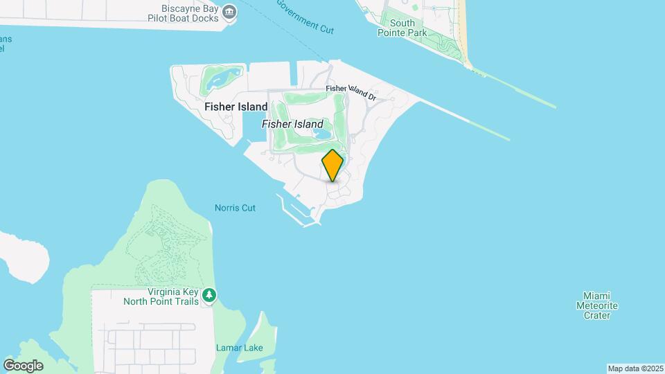 19145 Fisher Island Dr Map and Location Details