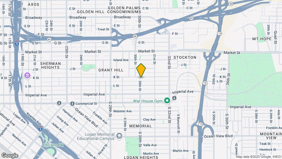 3003-3007 K St Map and Location Details