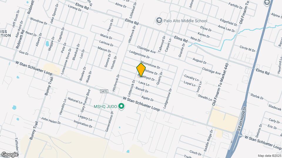 2202 Amethyst Dr Map and Location Details