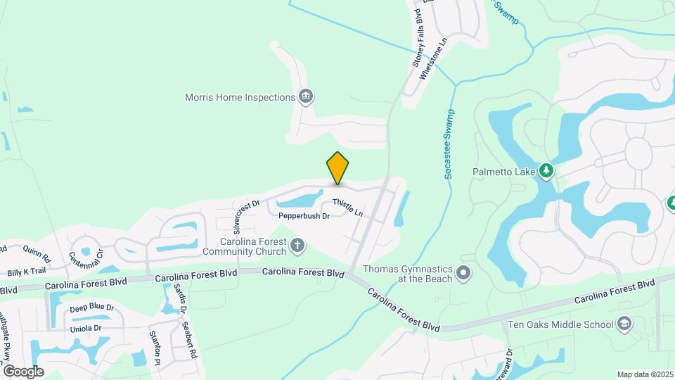869 Silvercrest Dr Map and Location Details