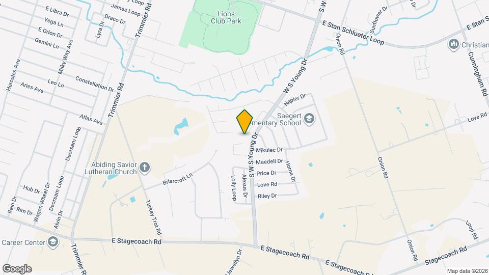 1905 Charleston Ct Map and Location Details