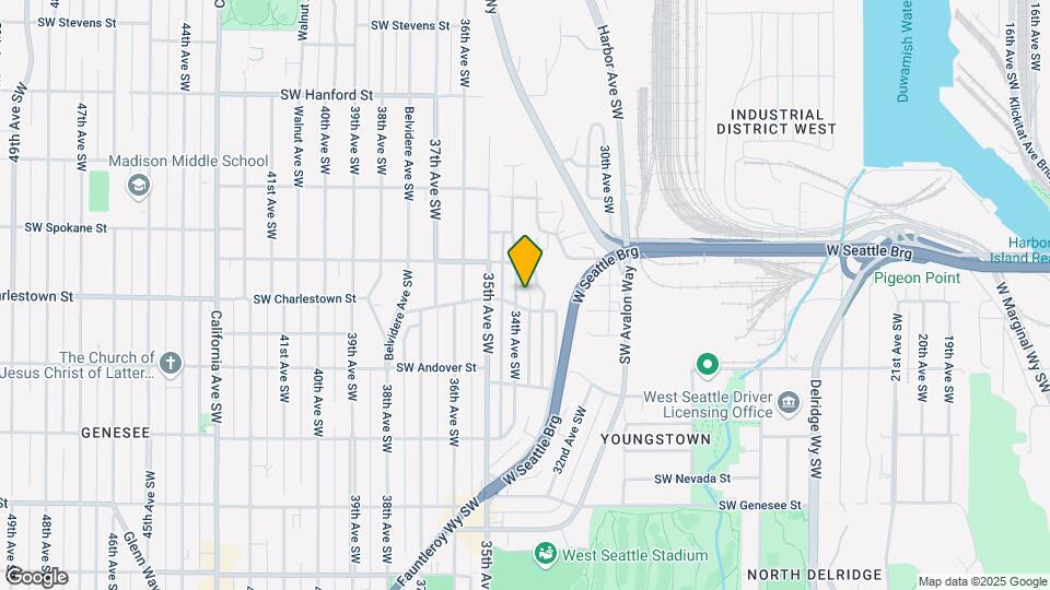 3730 34th Ave SW Map and Location Details