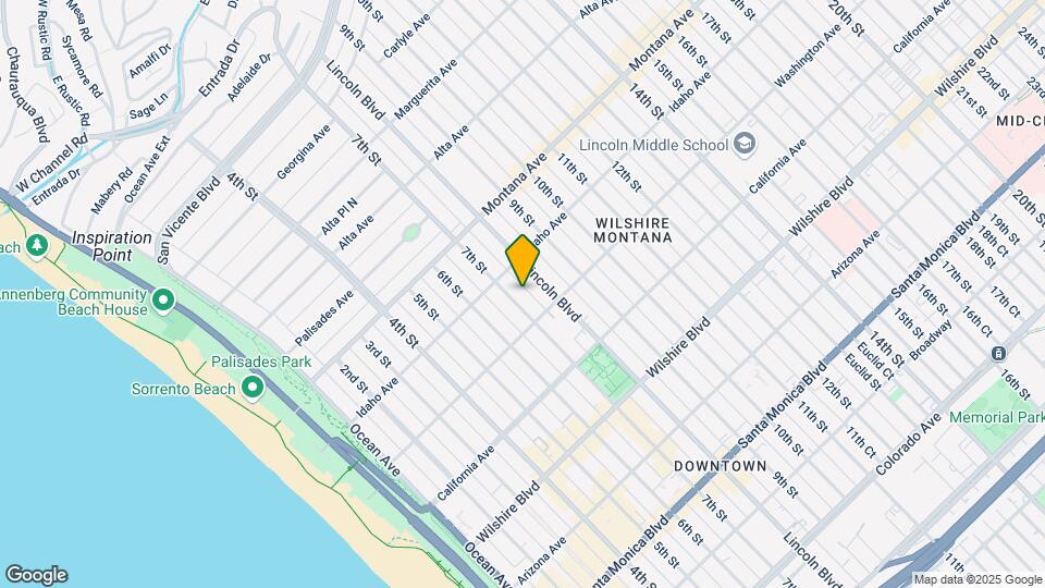 927 7th St Map and Location Details