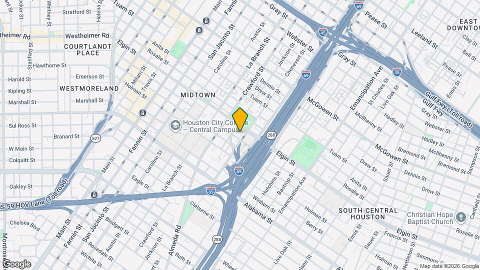 1715 Stuart St Map and Location Details