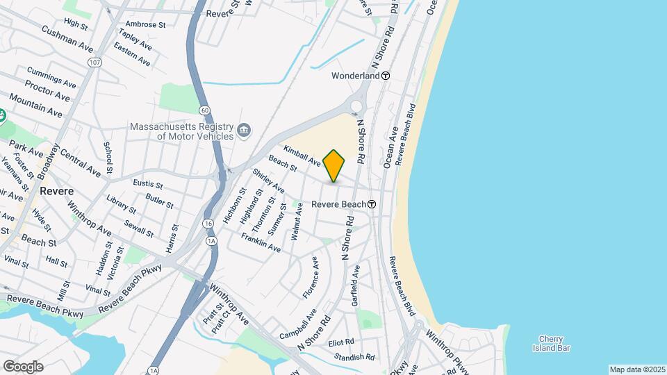 627 Beach St, Unit 2R Mapa y Detalles de la Ubicación
