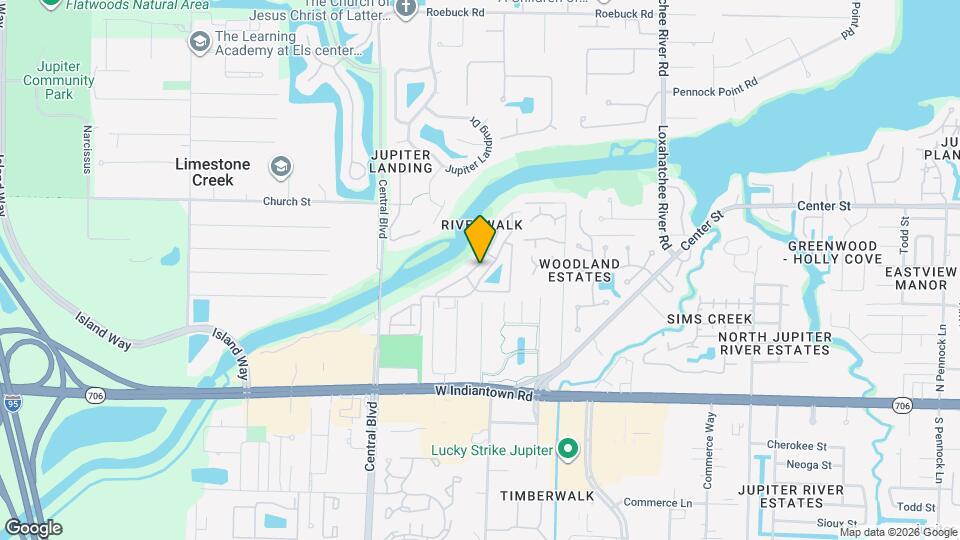 6239 Riverwalk Ln Map and Location Details