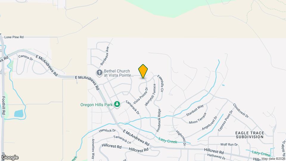 4432 Vista Pointe Dr Map and Location Details