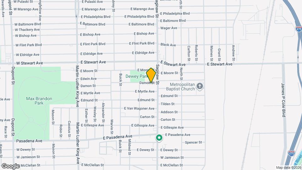 634 Damon St Mapa y Detalles de la Ubicación