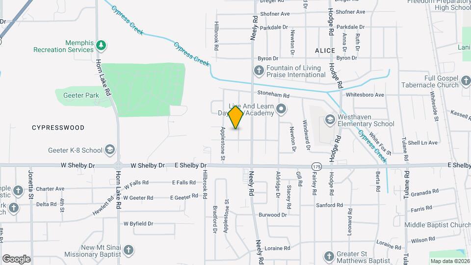 4587 Appleville St Map and Location Details