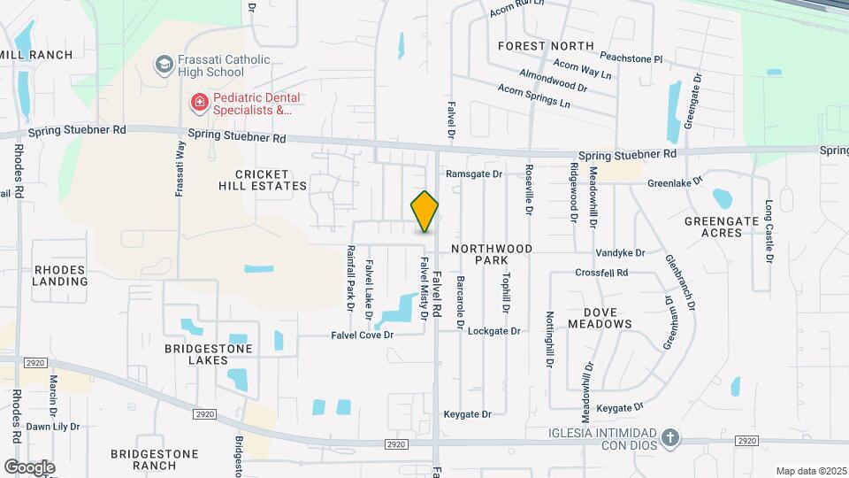 3906 Falvel Shadow Creek Dr Map and Location Details