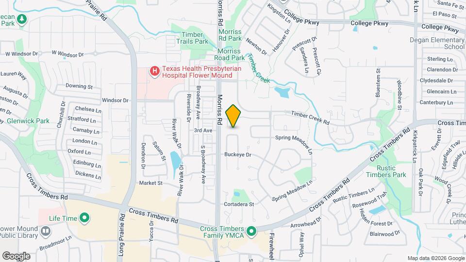 4025 Pepperwood Dr Map and Location Details
