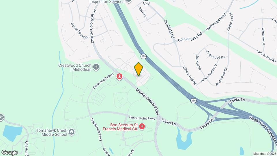 14352 Colonyhouse Blvd Map and Location Details